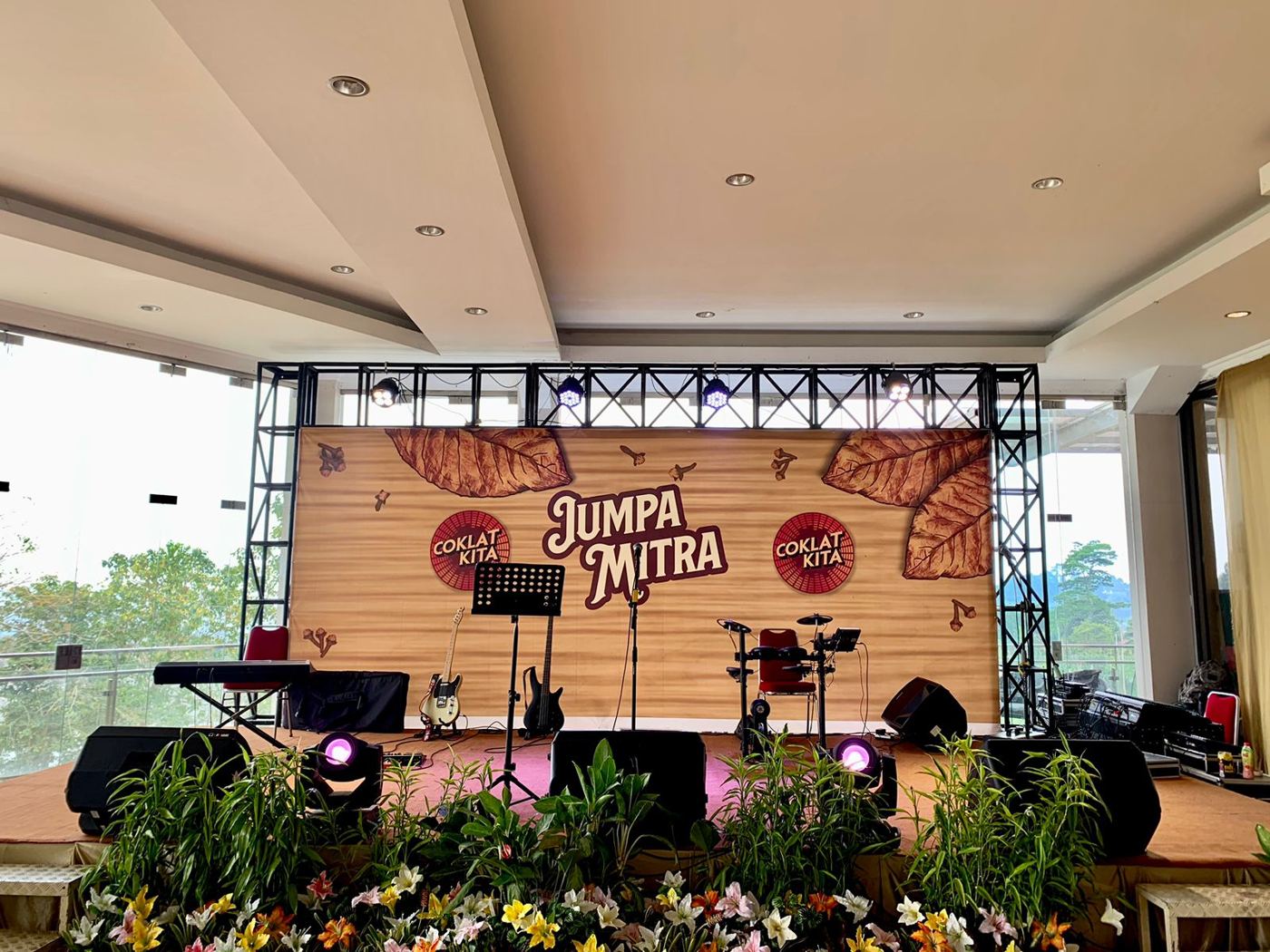 Dokumentasi Stage & Rigging oleh Lantai Atas Event Solution