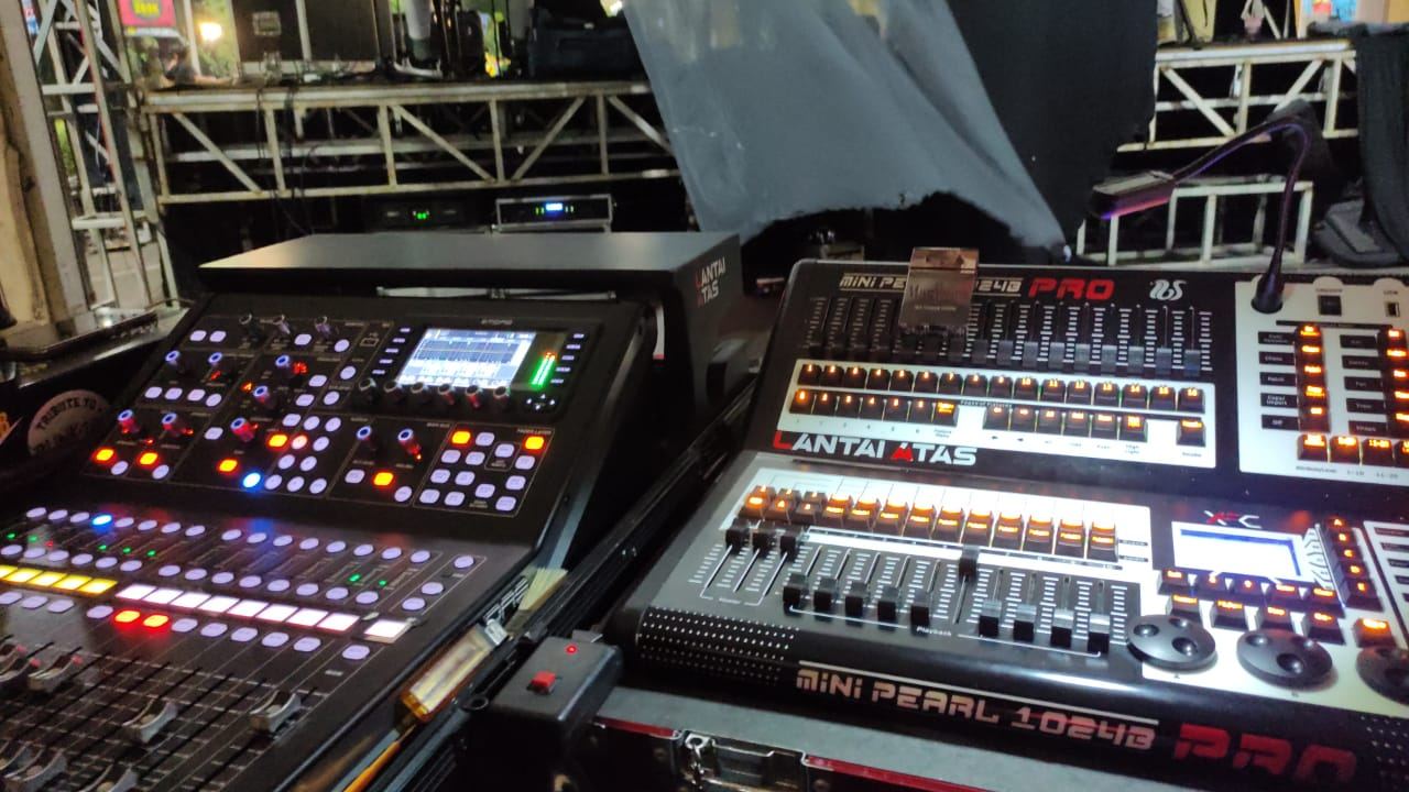 Dokumentasi Stage & Rigging oleh Lantai Atas Event Solution