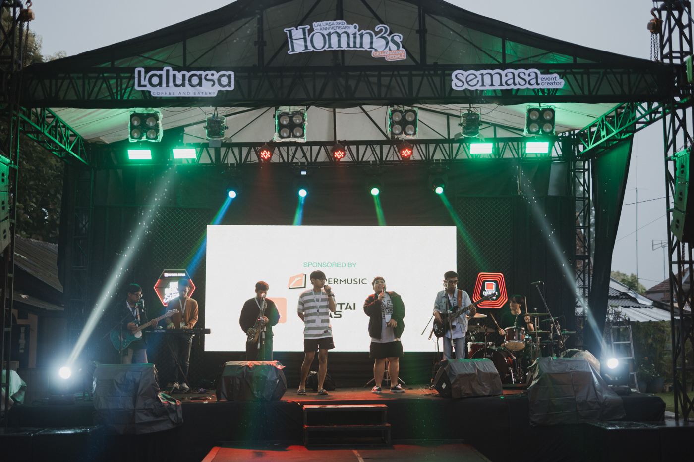 Dokumentasi Stage & Rigging oleh Lantai Atas Event Solution