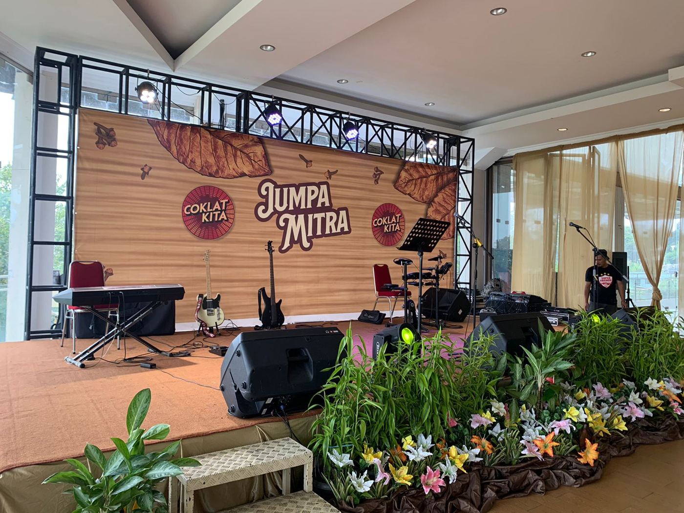 Dokumentasi Stage & Rigging oleh Lantai Atas Event Solution