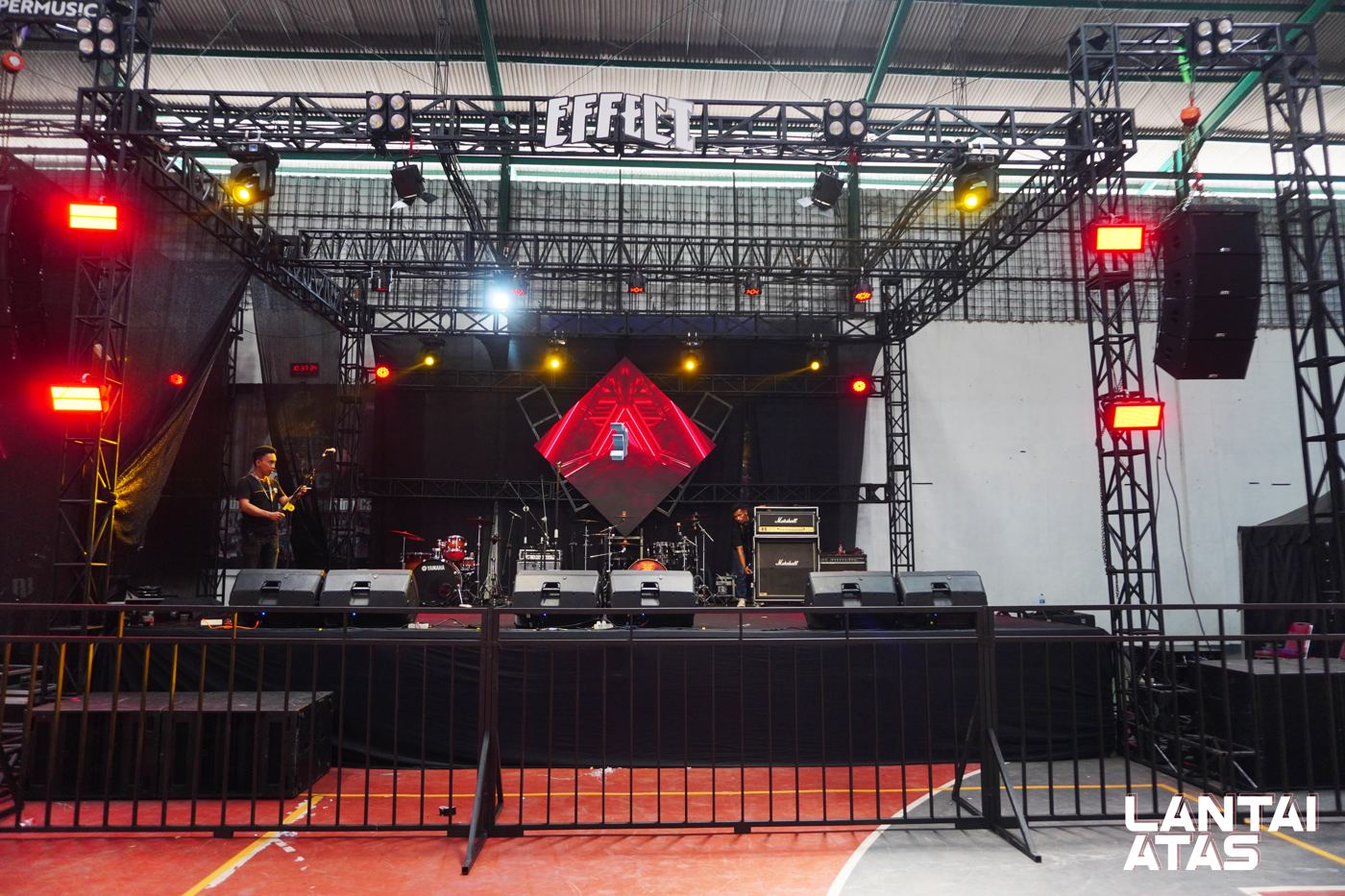 Dokumentasi Stage & Rigging oleh Lantai Atas Event Solution