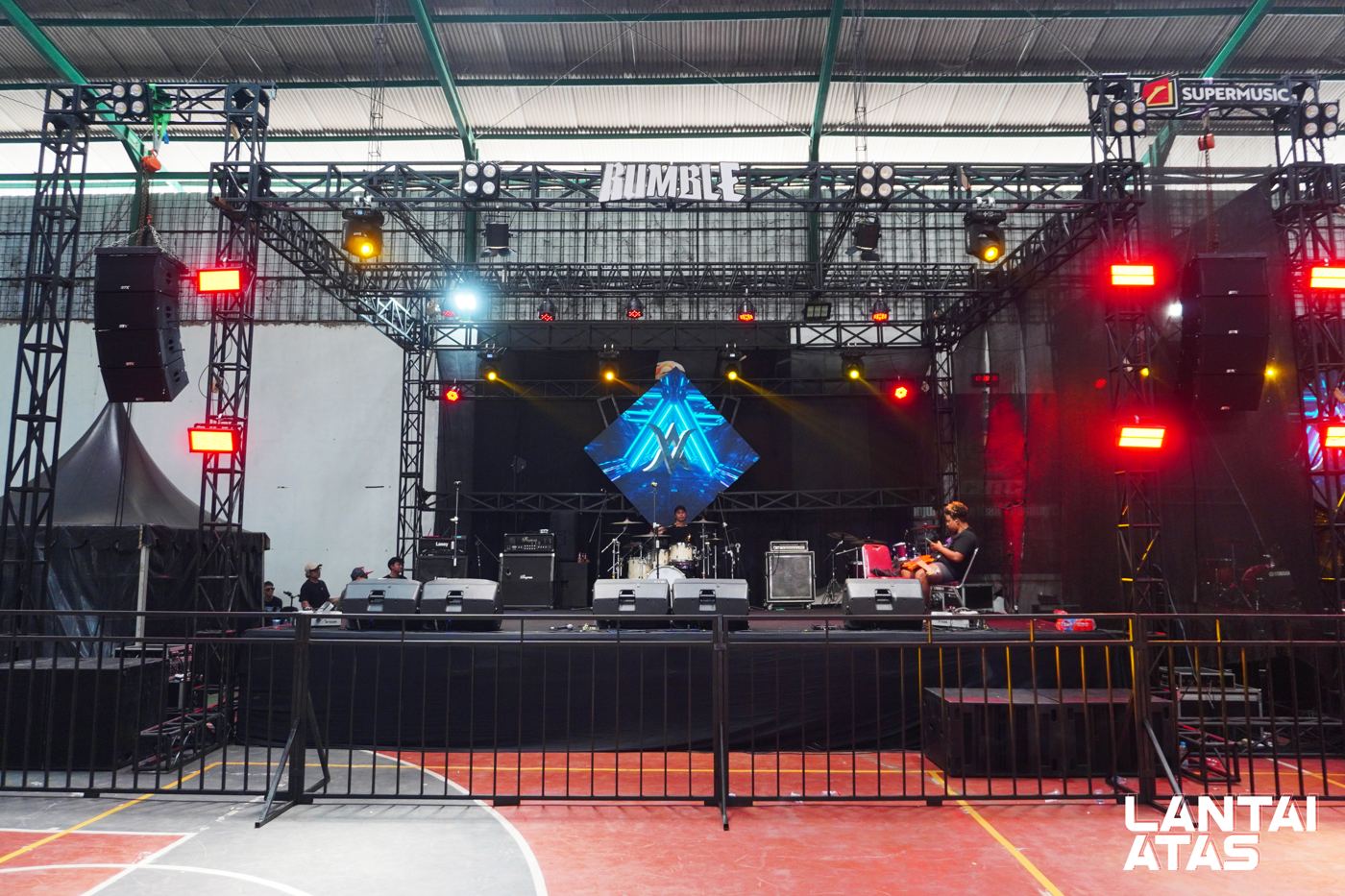Dokumentasi Stage & Rigging oleh Lantai Atas Event Solution