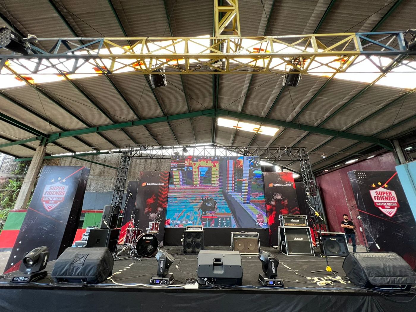 Dokumentasi Stage & Rigging oleh Lantai Atas Event Solution
