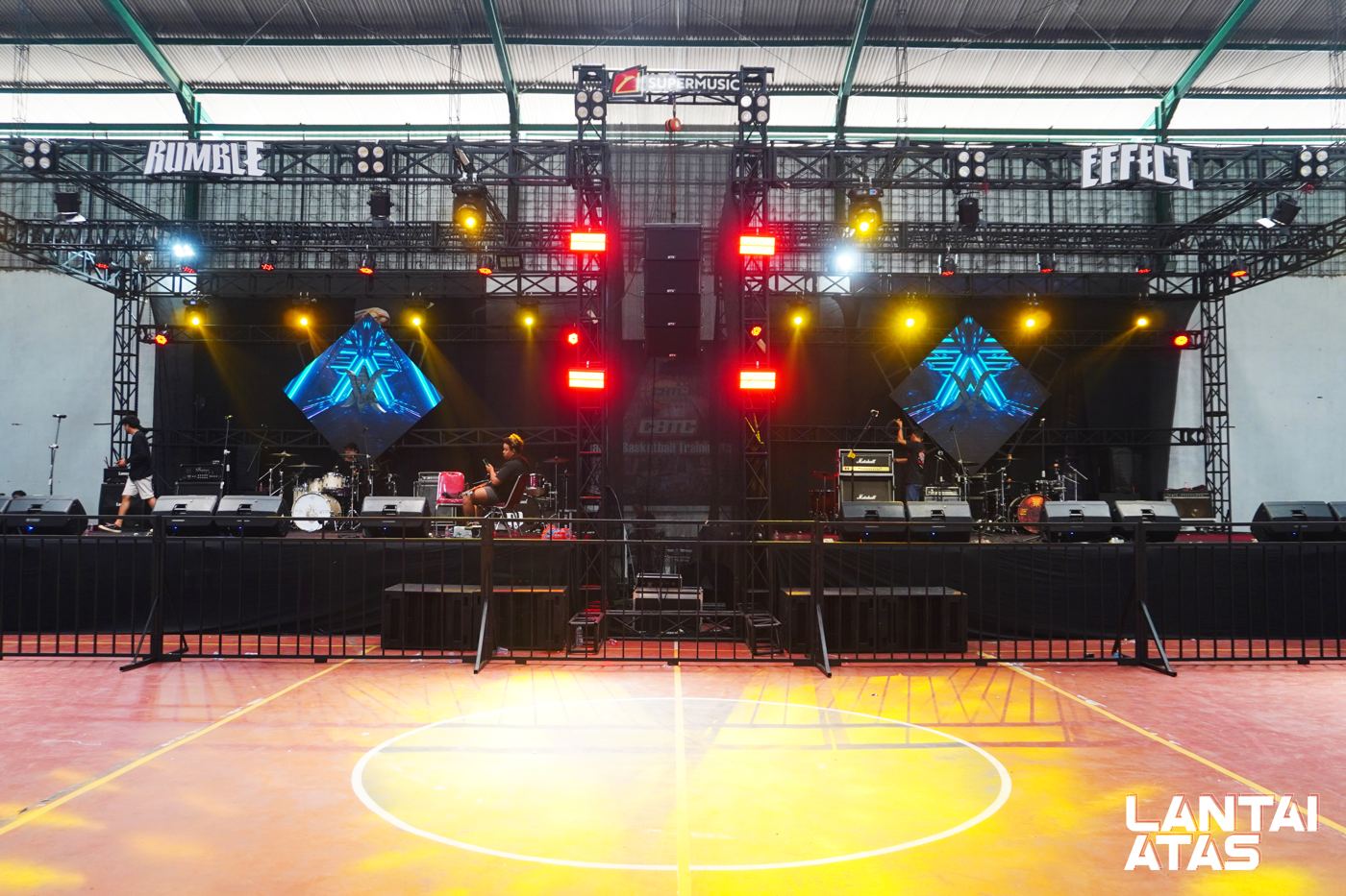 Dokumentasi Stage & Rigging oleh Lantai Atas Event Solution